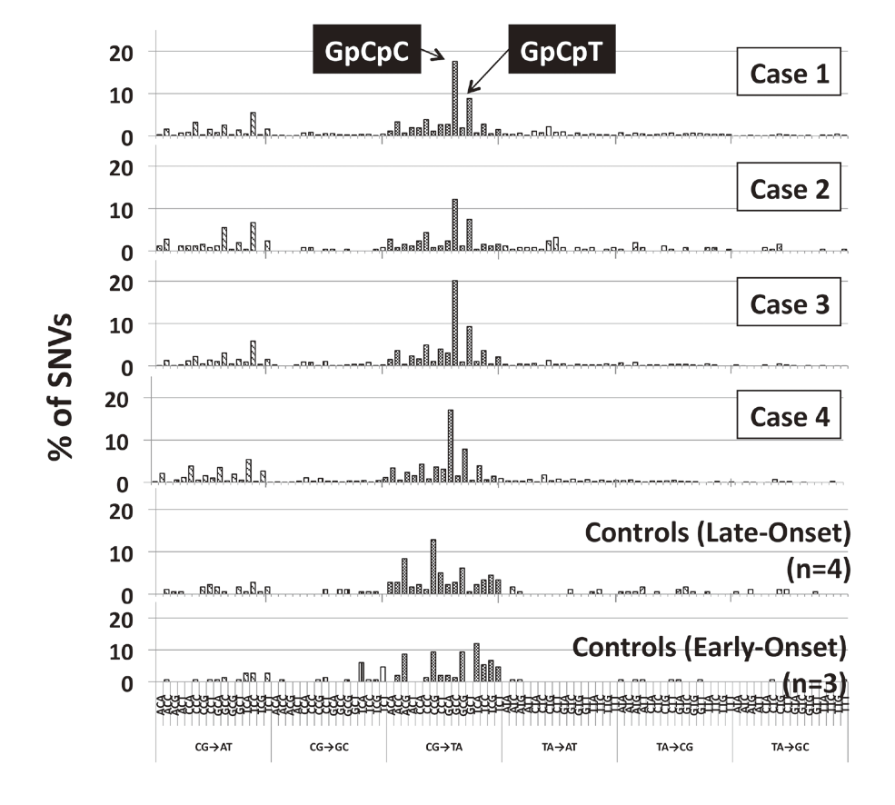 Figure 1. Unique mutational signatures of the occupational cholangiocarcinoma(Full Size)