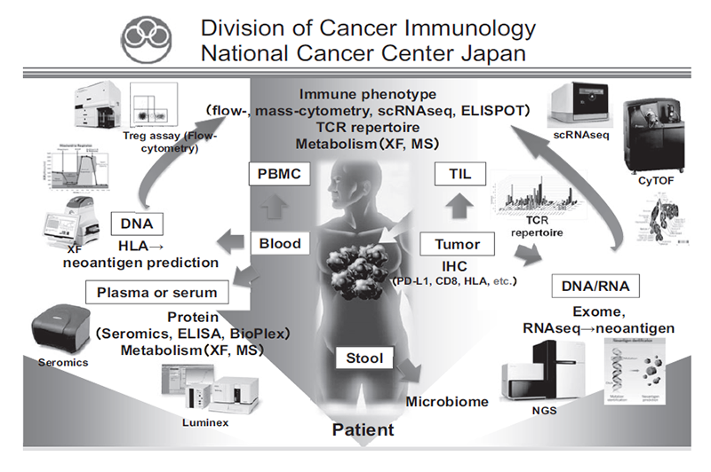 Figure 1. Investigation of the dynamic immune state in cancer patients