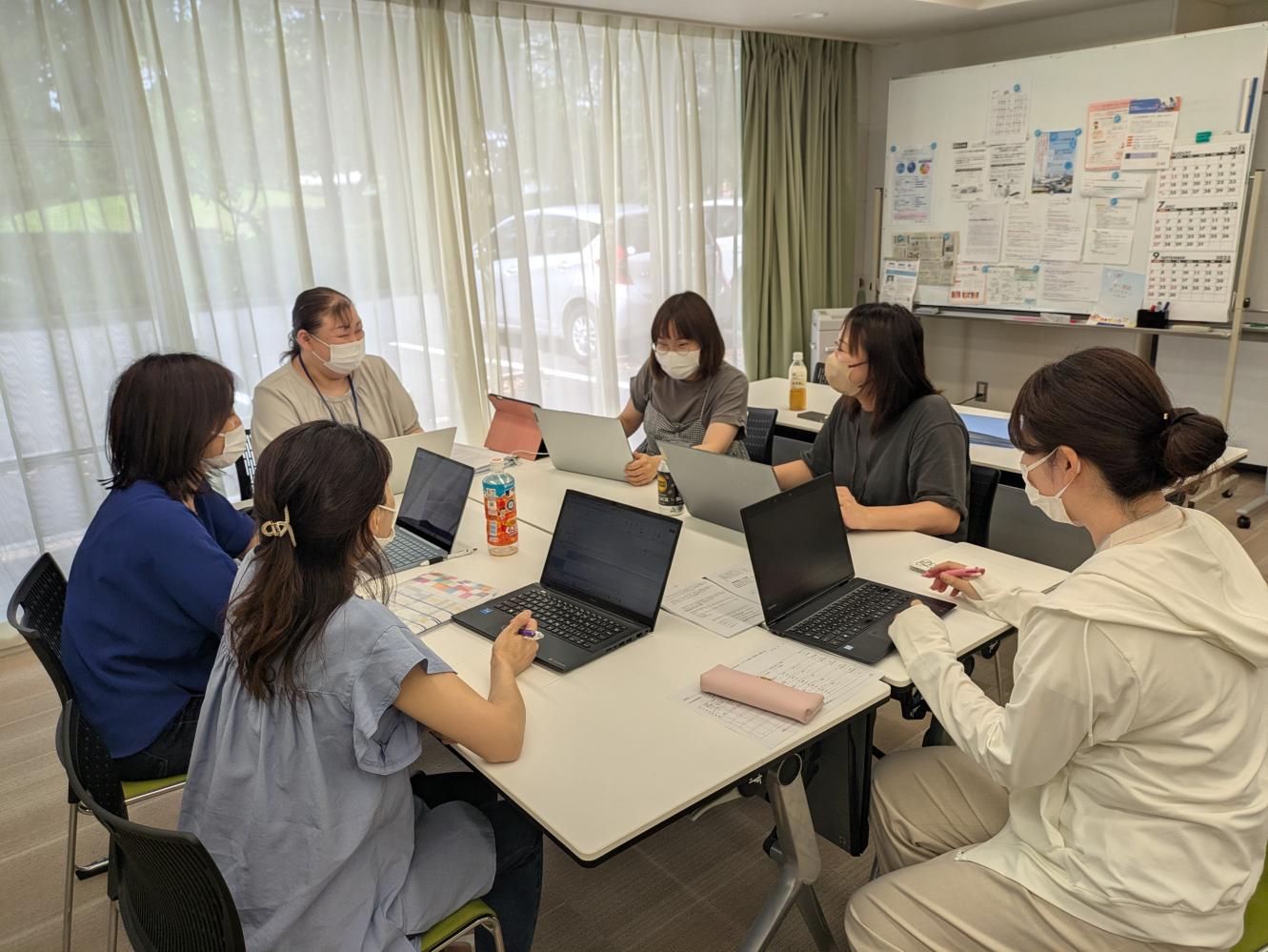 学内演習の様子