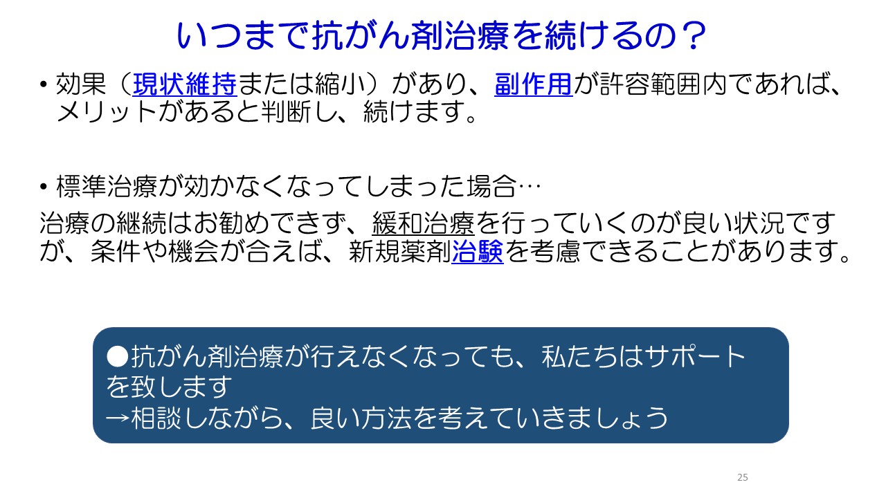 入門編１ 膵がん・胆道がんの診断と治療スライド25