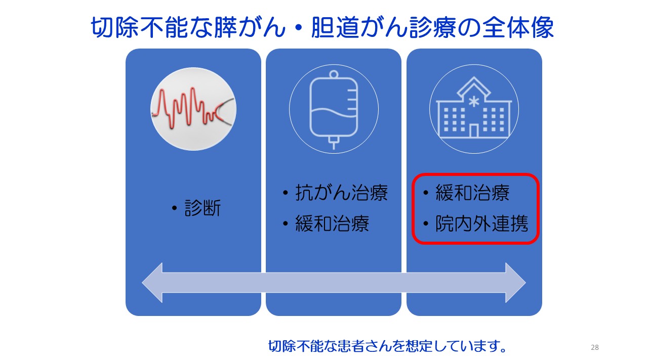 入門編１ 膵がん・胆道がんの診断と治療スライド28