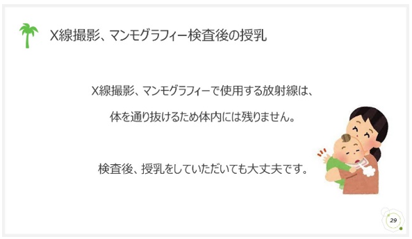 検査における放射線被ばくの説明用スライド4