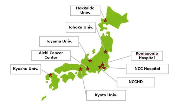 大学の所在地の画像