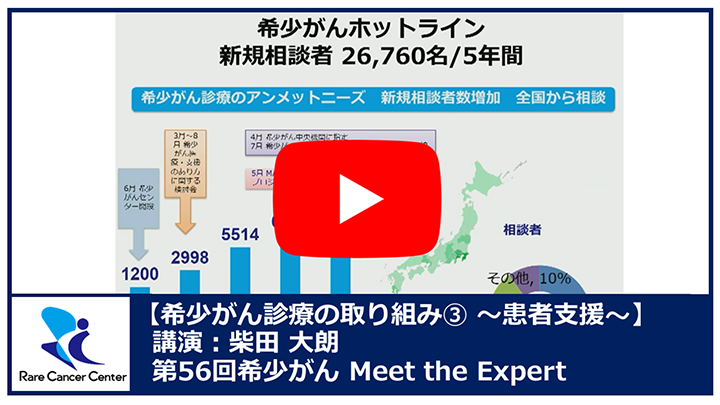  第56回希少がん診療の取り組み3患者支援 講演：柴田 大朗